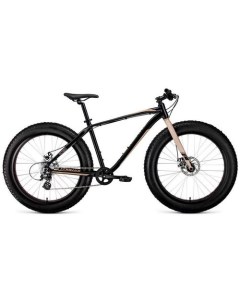 Велосипед Bizon 2021 горный взрослый рама 18 колеса 26 черный бежевый 14 13кг Forward