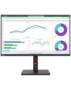 Монитор 32 ThinkVision T32h 20 IPS 2560x1440 4 ms HDMI DisplayPort USB Type C Lenovo