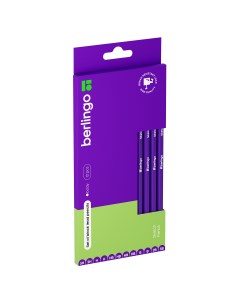Набор карандашей чернографитных Sketch Pencil 12 шт 3H 3B заточен картон упаковка Berlingo
