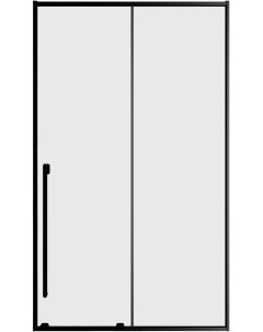 Душевая дверь Fantasy 120 см 3 11006 31 стекло прозрачное профиль черный матовый Allen brau