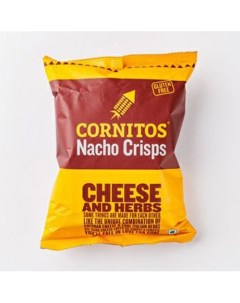 Чипсы кукурузные со вкусом сыра и зелени 75 г Cornitos nacho crisps