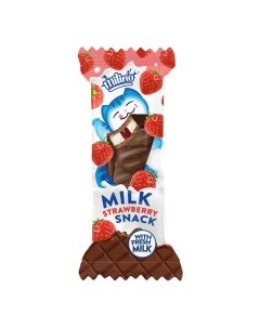 Пирожное Milk Strawberry Snack 30 г Milino