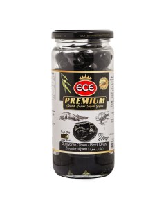 Оливки Premium черные с косточкой в масле 300 г Ece