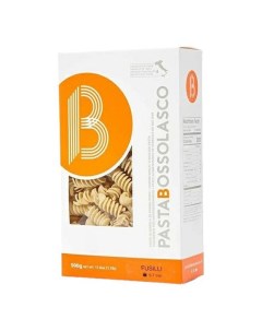 Макаронные изделия Pasta Bossolasco Fusilli box из твердых сортов пшеницы 500 г Nobrand