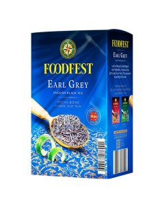 Чай черный Earl Gray English Black Tea листовой с ароматом бергамота 200 г Foodfest