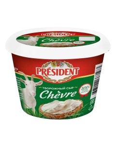Сыр творожный Chevre 60 140 г President