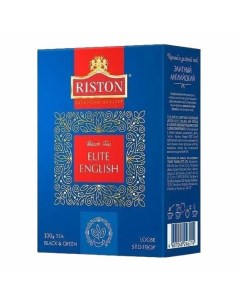 Чай черный и зеленый English Elite листовой 100 г Riston