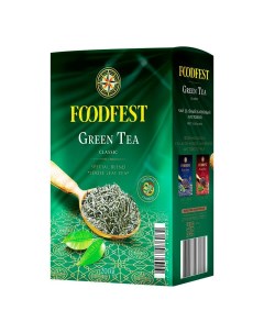 Чай зеленый Green Tea Classic листовой 200 г Foodfest