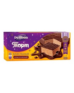 Торт Классический вафельный 240 г Delibon