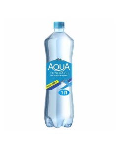 Вода питьевая негазированная 1 л Aqua minerale
