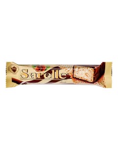 Вафли с орехом и орехово шоколадным кремом 33 г Sarelle