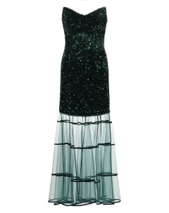 Платье с отделкой пайетками Speranza couture