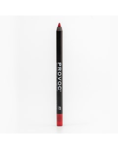 Гелевая подводка карандаш для губ 49 Sexy Scarlet цвет бордовый Provoc