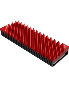 Радиатор M 2 3 Red для SSD M 2 2280 красный Jonsbo
