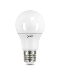 Лампа Gauss A60 10W 880lm 3000K E27 LED 10 шт A60 10W 880lm 3000K E27 LED 10 шт