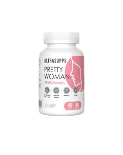 Витаминно минеральный комплекс для женщин UltraSupps Ультрасаппс таблетки 90шт Ultra energy supplements trading l.l.c