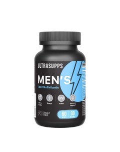 Витаминно минеральный комплекс для мужчин UltraSupps Ультрасаппс таблетки 60шт Ultra energy supplements trading l.l.c