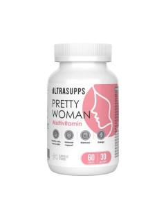 Витаминно минеральный комплекс для женщин UltraSupps Ультрасаппс таблетки 60шт Ultra energy supplements trading l.l.c