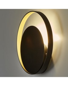 Светильник настенный бра светодиодный Mianna 830 лм нейтральный белый свет цвет черный золото Inspire