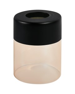 Плафон Amber под лампу E27 цвет черный золотистый Inspire