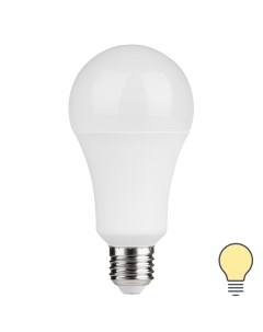 Лампа светодиодная E27 170 240 В 10 Вт груша матовая 1000 лм теплый белый свет Lexman
