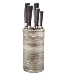 Кухонная принадлежность LR05 103 Gray Подставка для ножей Lara
