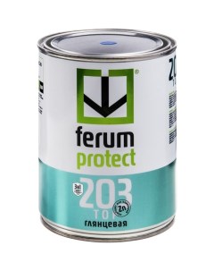 Быстросохнущая эмаль грунт Ferumprotect