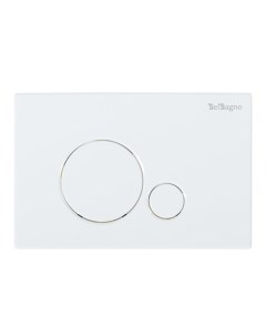 Кнопка для инсталляции Sfera BB014 SR BIANCO белый Belbagno