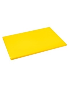 Доска разделочная 422111206 600х400х18 пластик желтый Restola