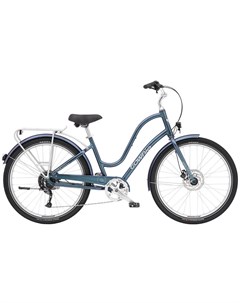 Велосипед Townie Path 9D EQ Step Thru синий металик Electra