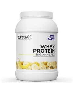 Сывороточный протеин Whey Protein 700 грамм банановый торт Ostrovit