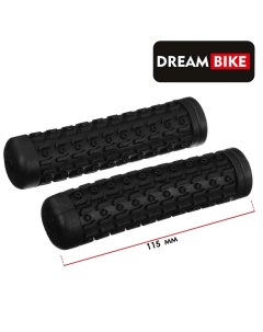 Грипсы 115 мм цвет чёрный Dream bike