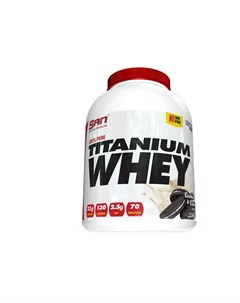 Протеин 100 Pure Titanium Whey печенье крем 2270 гр San