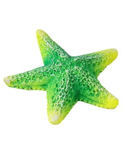Звезда для аквариума Кр 2147 средняя 9x9x2 см лимонная Grotaqua
