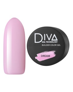 Трехфазный гель Builder Color Dream Diva nail technology