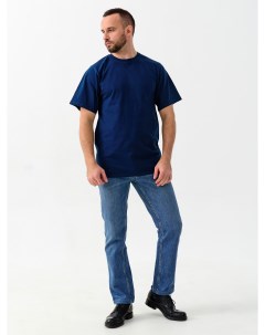 Муж футболка Стандарт Синий р 48 Оптима трикотаж