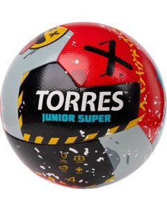 Мяч футбольный Junior 4 Super F323304 р 4 Torres