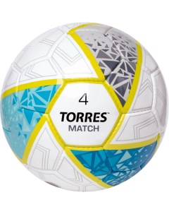 Мяч футбольный Match F323974 р 4 Torres