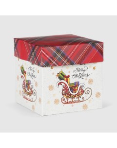 Коробка подарочная scozza 10 5x10 5х10 5 см Due esse christmas