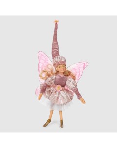 Фигура декоративная розовая фея с мягкими ногами 35 см Sote toys