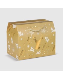 Коробка подарочная natalizia 19x16х13 см Due esse christmas