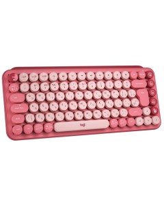 Клавиатура POP Keys 920 010718 USB 85 клавиш розовая Logitech