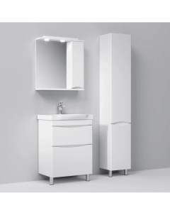 Комплект мебели белый глянец 65 см Like M80FSX0652WG M80WCC0652WG M80MPR0651WG Am.pm.
