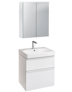 Комплект мебели белый глянец 60 см Smyle Square 529 352 00 6 Geberit