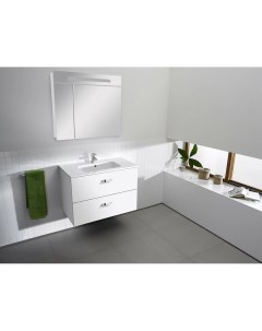 Комплект мебели белый глянец 80 5 см Victoria Nord ZRU9000032 32799C000 ZRU9000033 Roca