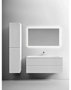 Комплект мебели белый матовый 121 см Snob TSNT120W CN7017 CI1200 Sancos