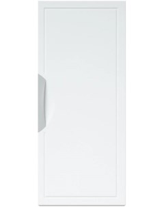 Шкаф одностворчатый 30x70 белый глянец белый матовый R Монро SD 00000679 Corozo