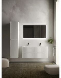 Комплект мебели белый матовый 121 см Snob R SNR120W CN7016 CI1200 Sancos