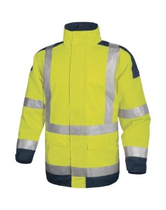 Куртка рабочая сигнальная утепленная Easyview цвет желтый размер XL рост 180 188 см Delta plus