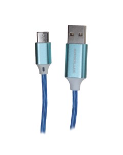 Аксессуар USB Type C 3А 1 2m Blue ELX CDC02 C06 Ergolux